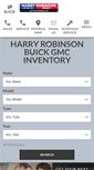 Mobile Screenshot of harryrobinsonbuickgmc.com